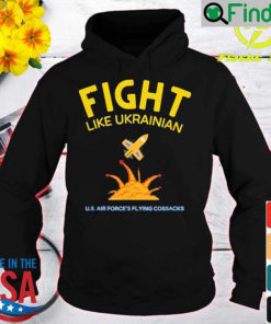 Fight Like Ukrainian Ukrainian Flag Ukrainians Hoodie