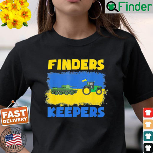 Finders Keepers Ukraine Support T Shirt