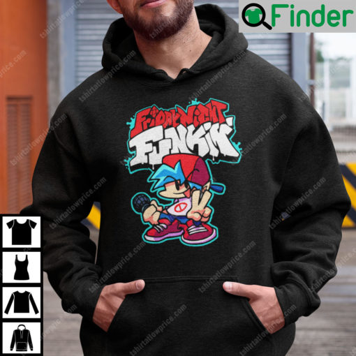 Friday Night Funkin Boyfriend Hoodie