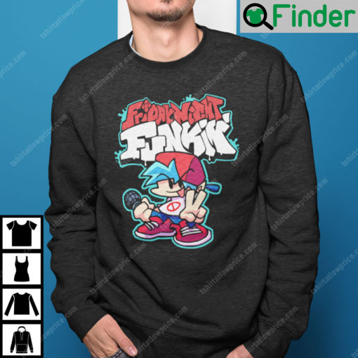 Friday Night Funkin Boyfriend Sweatshirt