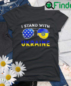 Fuck Putin Ukrainian Lover I Stand With Ukraine Sunglasses Shirt