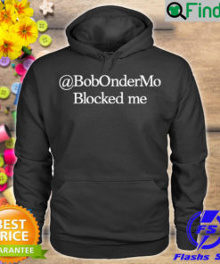 Funny corn Fed Threads Merch @Bobondermo Blocked Me Hoodie