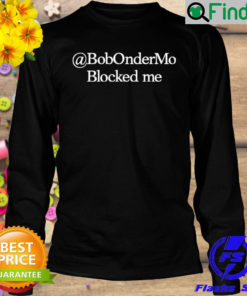 Funny corn Fed Threads Merch @Bobondermo Blocked Me Sweatshirt