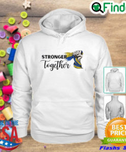 Funny stronger Together I Stand With Ukraine Peace Ukraine Hoodie