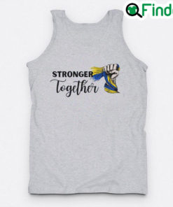 Funny stronger Together I Stand With Ukraine Peace Ukraine Tank Top