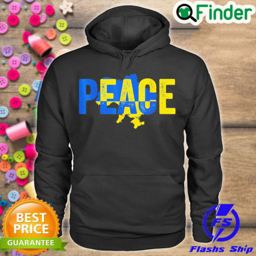 Funny ukrainian Flag Heartbeat Ukraine Country Pride Ukraine Flag Peace Ukraine Hoodie