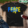 Funny ukrainian Flag Heartbeat Ukraine Country Pride Ukraine Flag Peace Ukraine T Shirt