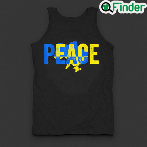 Funny ukrainian Flag Heartbeat Ukraine Country Pride Ukraine Flag Peace Ukraine Tank Top