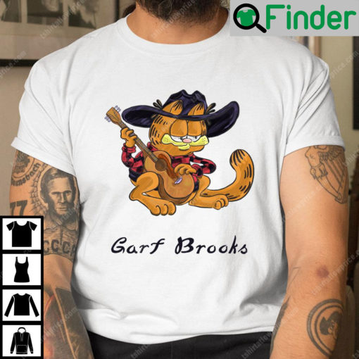 Garf Brooks Garfield Cat T Shirt