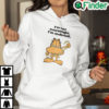 Garfield Im Not Overweight Im Undertale Hoodie