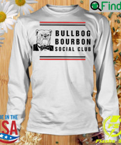 Georgia Bulldog Bourbon Social Club Long Sleeve