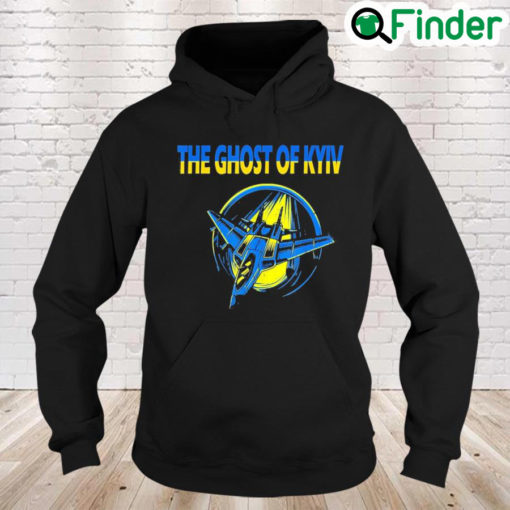 Ghost of Kyiv Ace Pilot I Stand with Ukranie Hoodie