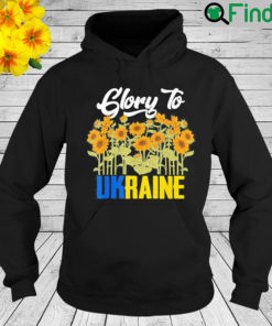 Glory To Ukraine Sunflower Peace Ukraine Hoodie