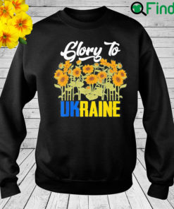 Glory To Ukraine Sunflower Peace Ukraine Sweatshirt