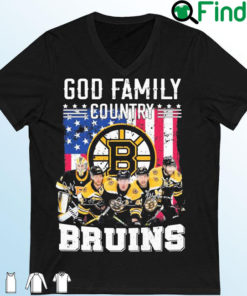 God Family Country Boston Bruins 2022 Signature Shirt