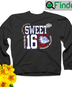 Gonzaga Bulldogs March Madness 2022 NCAA Mens Basketball Sweet 16 the road to New Orleans sweatshirt