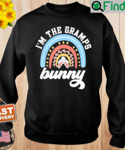 Gramps Easter Day Matching Family Party Bunny Rainbow Style Sweatshirt