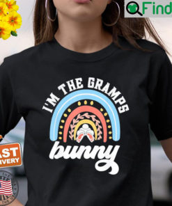 Gramps Easter Day Matching Family Party Bunny Rainbow Style T Shirt