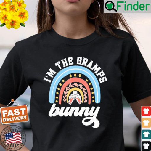 Gramps Easter Day Matching Family Party Bunny Rainbow Style T Shirt