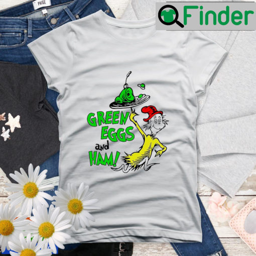 Green Eggs And Ham Dr Seuss Quote Teacher Shirt