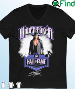 Hall Of Fame Undertakers 2022 Signature T Shirt