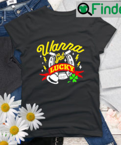 Happy Corbin And Madcap Moss Wanna Get Lucky Shamrock St Patricks Day Shirt