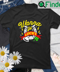 Happy Corbin And Madcap Moss Wanna Get Lucky Shamrock St Patricks Day T Shirt