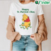 Happy St Patricks Pooh Winnie Family Matching Shirt