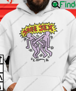 Harry Styles Keith Haring Safe Sex Hoodie