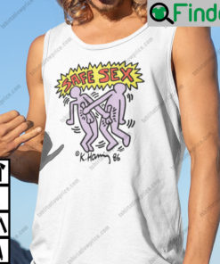 Harry Styles Keith Haring Safe Sex Tank Top