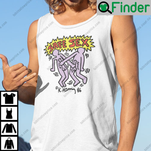 Harry Styles Keith Haring Safe Sex Tank Top