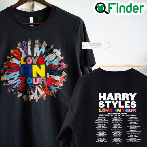 Harry Styles Love On Tour 2022 Double Sided Shirt