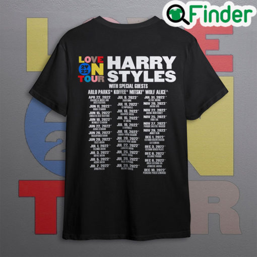 Harry Styles Love On Tour 2022 Shirt 2 Sided