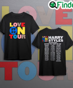 Harry Styles Love On Tour 2022 Tee Shirt 2 Sided