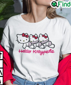 Hello Kittypede The Human Centipede Shirt