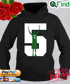 Honor Of Kevin Garnett 5 Celtics On Nbc Sports Boston Hoodie