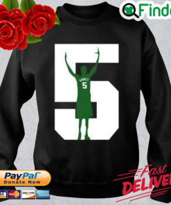 Honor Of Kevin Garnett 5 Celtics On Nbc Sports Boston Sweatshirt