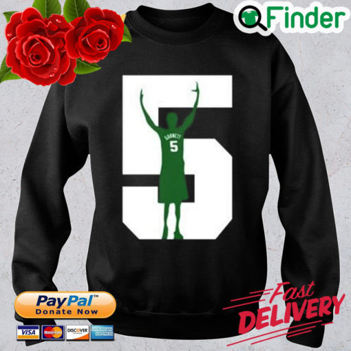 Honor Of Kevin Garnett 5 Celtics On Nbc Sports Boston Sweatshirt