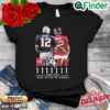 Hot The Patriots And Buccaneers Tom Brady 2000 2022 Thank You For The Memories Signature Shirt