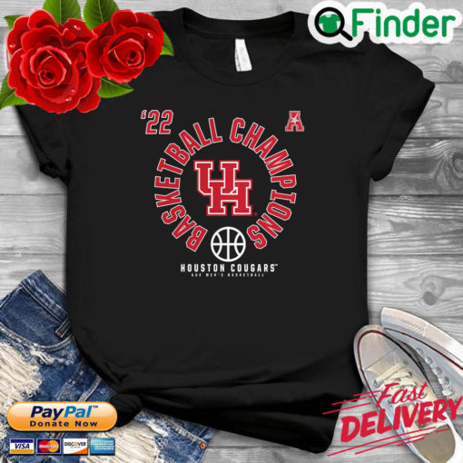 Houston Cougars 2022 basketball Champions AAC men s basketball shirt