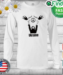 I Stand With Ukraine Anti War Ukranian Support Long Sleeve