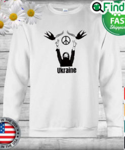 I Stand With Ukraine Anti War Ukranian Support Sweatshirt