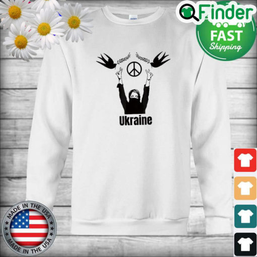 I Stand With Ukraine Anti War Ukranian Support Sweatshirt