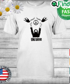 I Stand With Ukraine Anti War Ukranian Support T Shirt