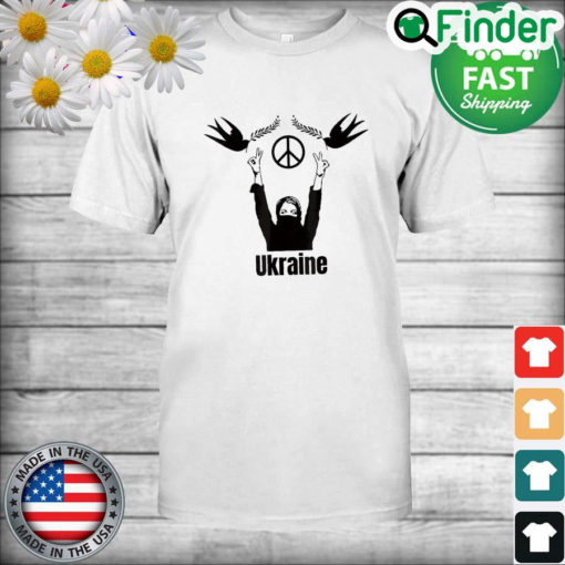 I Stand With Ukraine Anti War Ukranian Support T Shirt