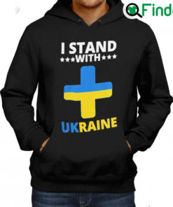 I Stand With Ukraine Fuck Putin Ukraine Strong Hoodie