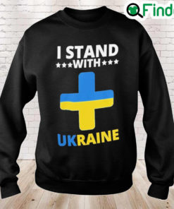 I Stand With Ukraine Fuck Putin Ukraine Strong Sweatshirt