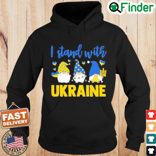 I Stand With Ukraine Peace Love Stop War Hoodie