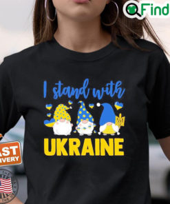 I Stand With Ukraine Peace Love Stop War Shirt