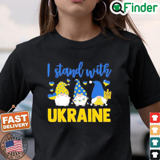 I Stand With Ukraine Peace Love Stop War Shirt